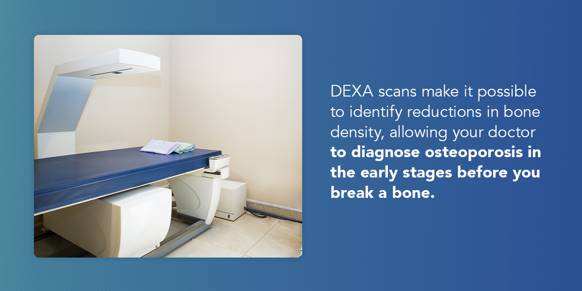 What is the value of a DEXA scan?